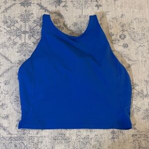 Lululemon Women’s Align High Neck Tank Top - size 10 - galactic cobalt